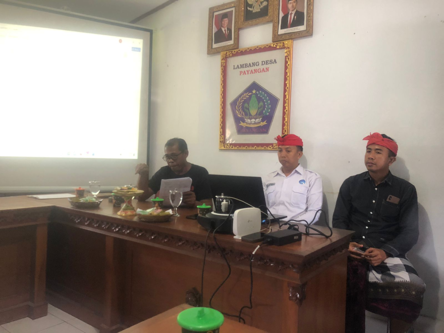 Pelatihan dari Diskominfo kepada Kepala Wilayah Cara Pengisian Data Presisi secara manual dan Online